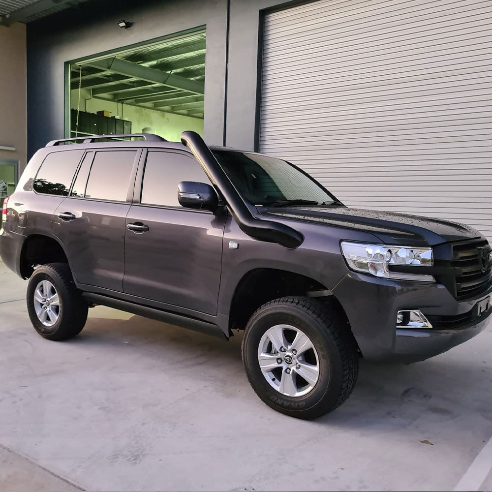 Toyota Landcruiser 200 Series 5″ Stainless Steel Snorkel Kit (Mid Entry)