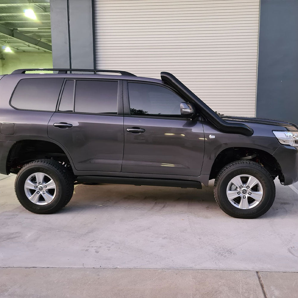 Toyota Landcruiser 200 Series 5″ Stainless Steel Snorkel/Airbox Kit (Mid Entry)
