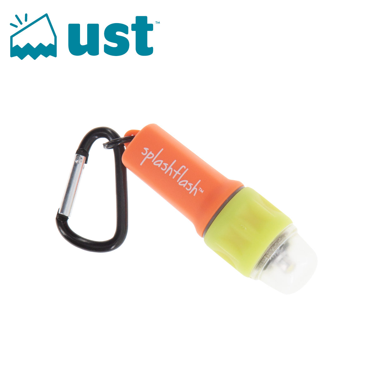 SplashFlash Orange Waterproof Emergency Light w Strobe