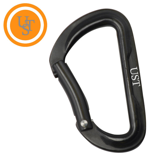 Black Aluminium Carabiner