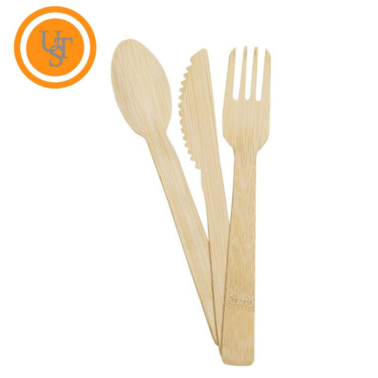 Bamboo Cutlery - 12pc Set