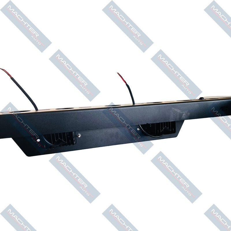 Black Powdercoated Steel Universal Ute Tub Rack Roof Rack Fit For Dmax Hilux With LED