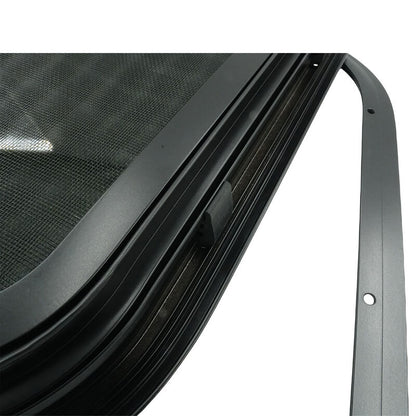 Caravan Sliding Window 600x500mm Fit For UTE Canopies RV Caravans Motor Homes Horse Floats 30-90mm Caravan Wall Thickness