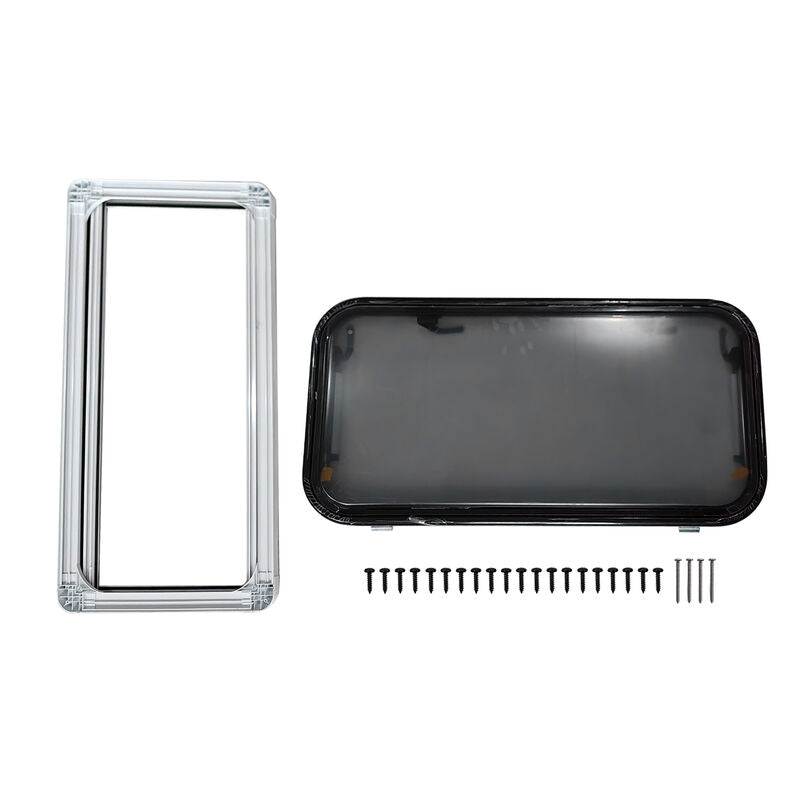 Caravan Double Glazed Push Out Window 1000x500mm Fit For UTE Canopies RV Caravans Motor Homes Horse Floats