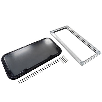 Caravan Double Glazed Push Out Window 1000x500mm Fit For UTE Canopies RV Caravans Motor Homes Horse Floats