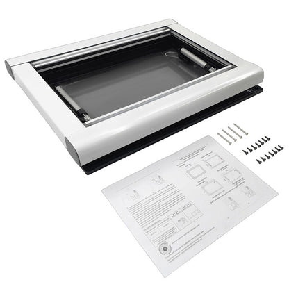 RV Caravan Push Out Flat Window 350x500mm Fit For RVs Campers Mobile Homes