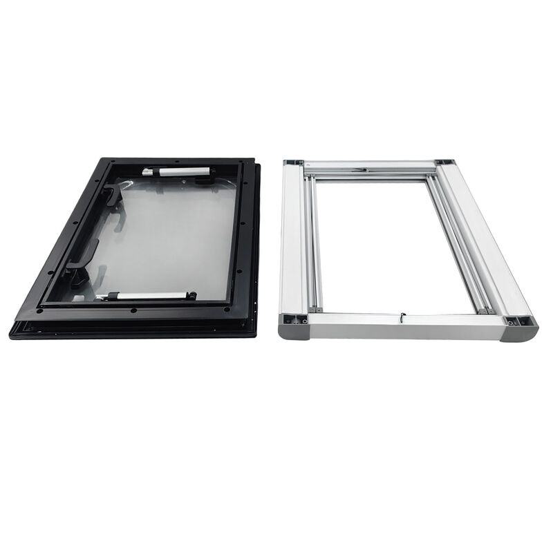 RV Caravan Push Out Flat Window 350x500mm Fit For RVs Campers Mobile Homes