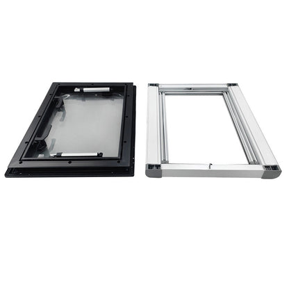 RV Caravan Push Out Flat Window 350x500mm Fit For RVs Campers Mobile Homes