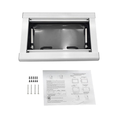 RV Caravan Push Out Flat Window Rounded Corner 350x500mm Fit For RVs Campers Mobile Homes