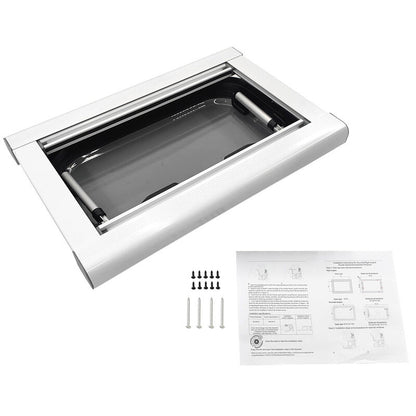 RV Caravan Push Out Flat Window Rounded Corner 350x500mm Fit For RVs Campers Mobile Homes