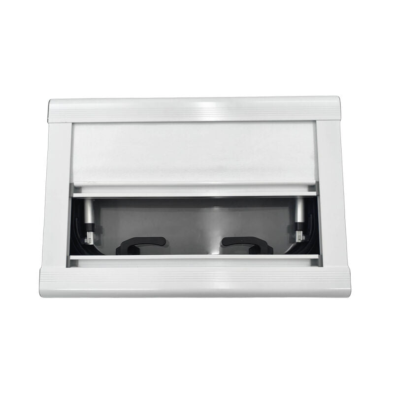 RV Caravan Push Out Flat Window Rounded Corner 350x500mm Fit For RVs Campers Mobile Homes