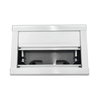 RV Caravan Push Out Flat Window Rounded Corner 350x500mm Fit For RVs Campers Mobile Homes