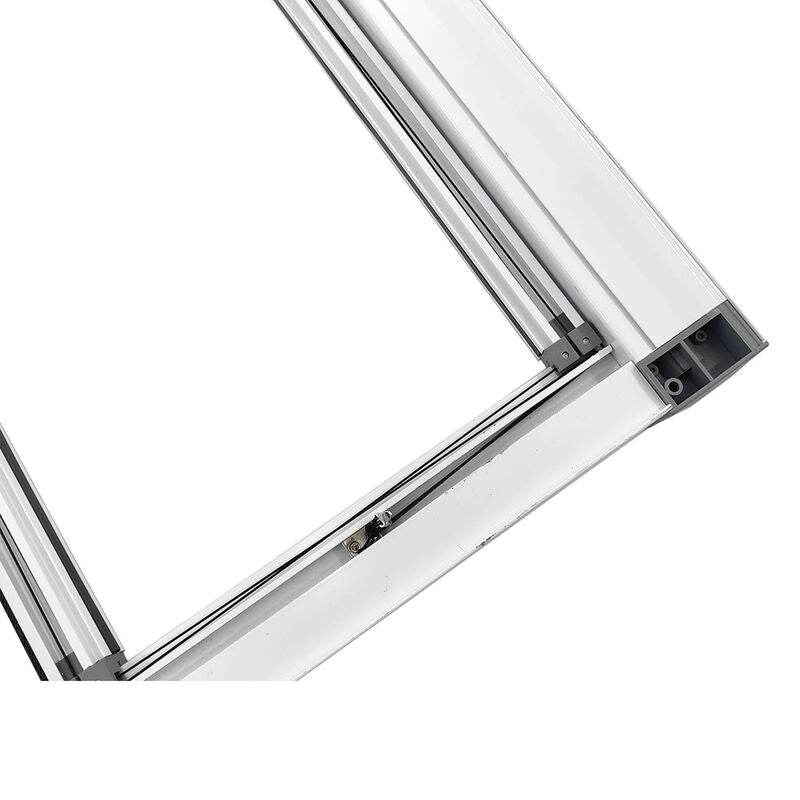 RV Caravan Push Out Flat Window Rounded Corner 350x500mm Fit For RVs Campers Mobile Homes