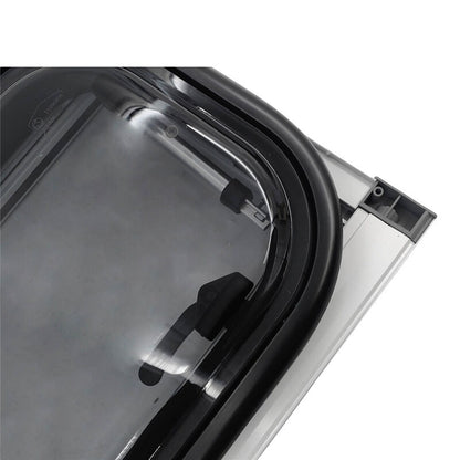 RV Caravan Push Out Flat Window Rounded Corner 300x700mm Fit For RVs Campers Mobile Homes