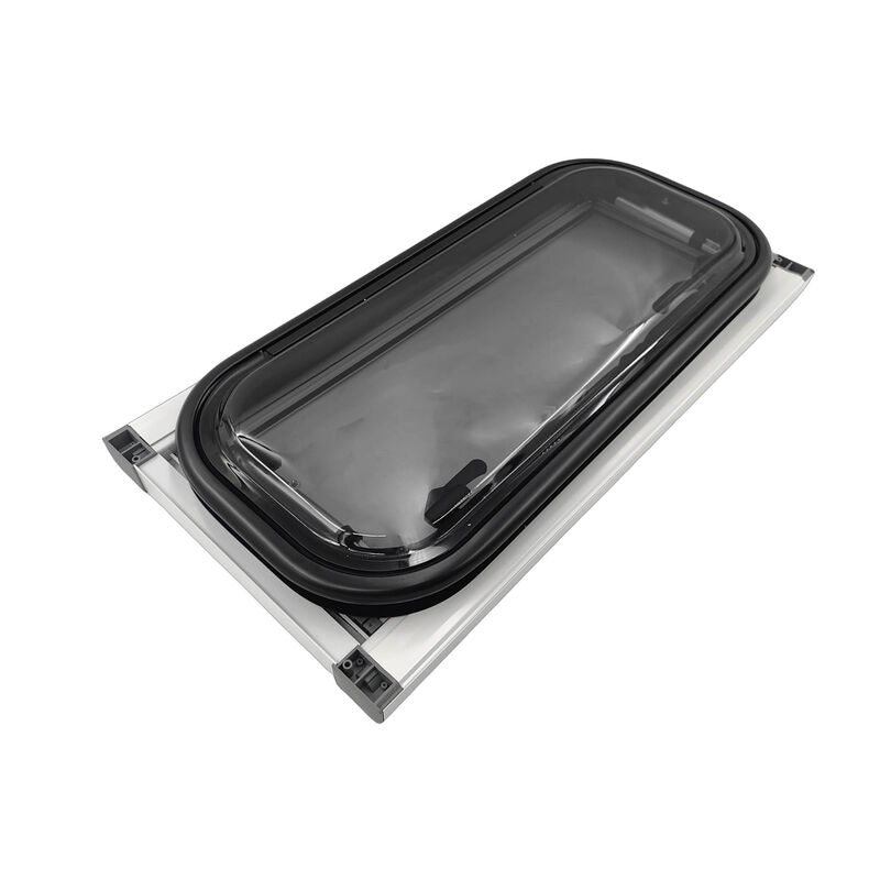 RV Caravan Push Out Flat Window Rounded Corner 300x700mm Fit For RVs Campers Mobile Homes
