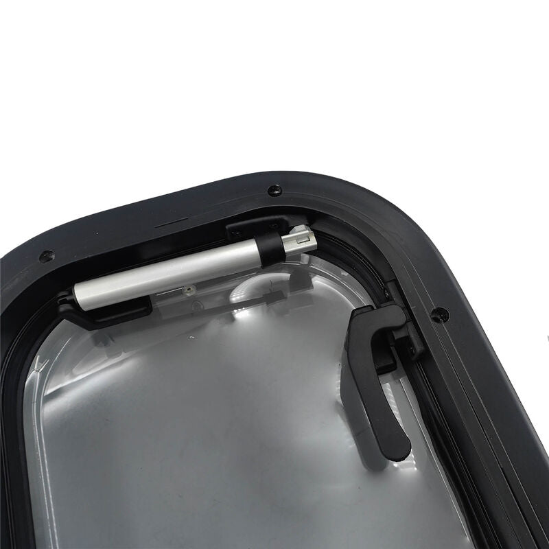 RV Caravan Push Out Flat Window Rounded Corner 300x700mm Fit For RVs Campers Mobile Homes