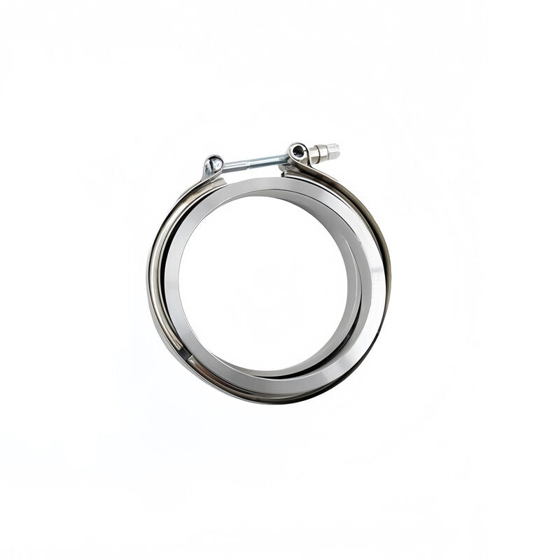 1 Pcs 4" Inch 102mm V-Band Clamps 304 Stainless Steel Flange Exhaust Pipe Tailpipe