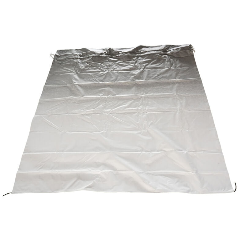 11 Ft Gray Fade Awning Vinyl Replacement Fabric Caravan Roll Out Awning