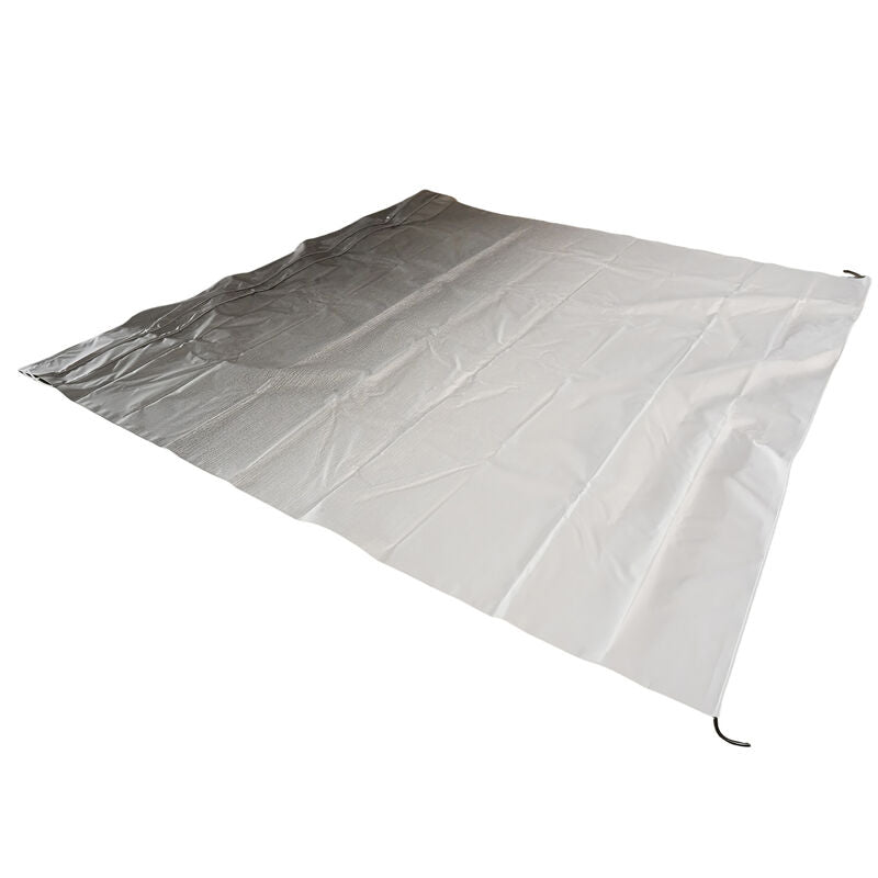 11 Ft Gray Fade Awning Vinyl Replacement Fabric Caravan Roll Out Awning