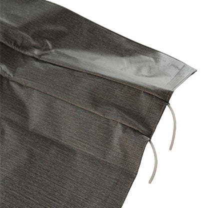 11 Ft Gray Fade Awning Vinyl Replacement Fabric Caravan Roll Out Awning