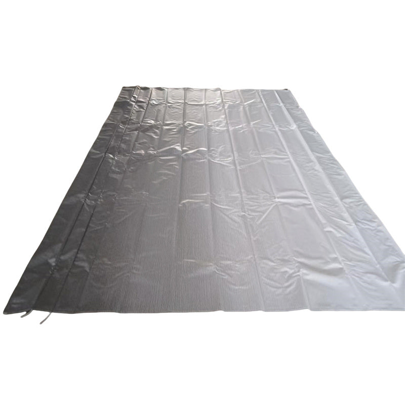 14 Ft Awning Vinyl Replacement Fabric Gray Fade Caravan Roll Out Awning 4.01m x 2.5m