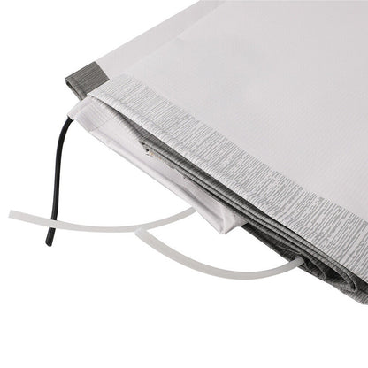 16 Ft Awning Vinyl Replacement Fabric Gray Fade Caravan Roll Out Awning 4.62m X 2.5m