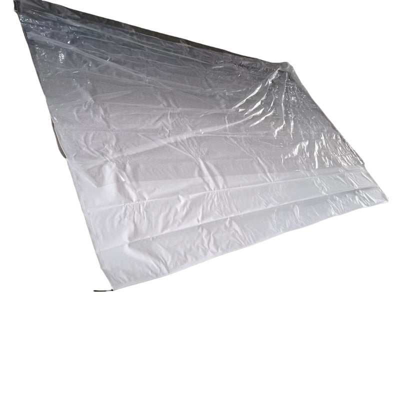 17 Ft Gray Fade Awning Vinyl Replacement Fabric Caravan Roll Out Awning 4.93m x 2.5m