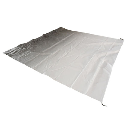 9 Ft Gray Fade Awning Vinyl Replacement Fabric Caravan Roll Out Awning
