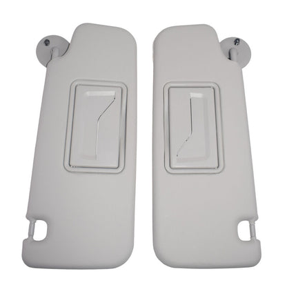 Sun Visor Left Passenger + Right Driver Side Fit For Holden Barina TM 2011-2018 Grey