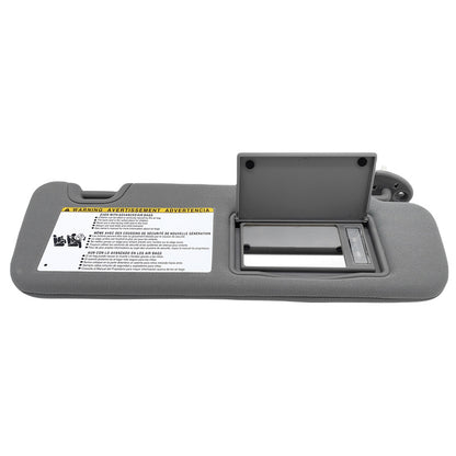 Gray Sun Visor With Vanity Light Right Hand Side Fit For Toyota Kluger Highlander 2010-2021 743100E070A0