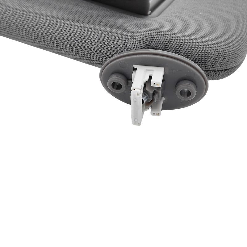 Sun Visor W/ Vanity Light Gray Left Hand Side Fit For Toyota Kluger Highlander 2010-2021 743200E070B0