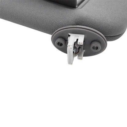 Sun Visor W/ Vanity Light Gray Left Hand Side Fit For Toyota Kluger Highlander 2010-2021 743200E070B0