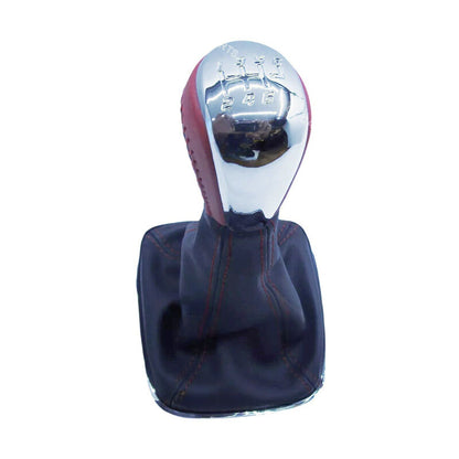 Manual Red Gear Knob With Boot Cover Fit For Holden Commodore VF SS SSV SV8