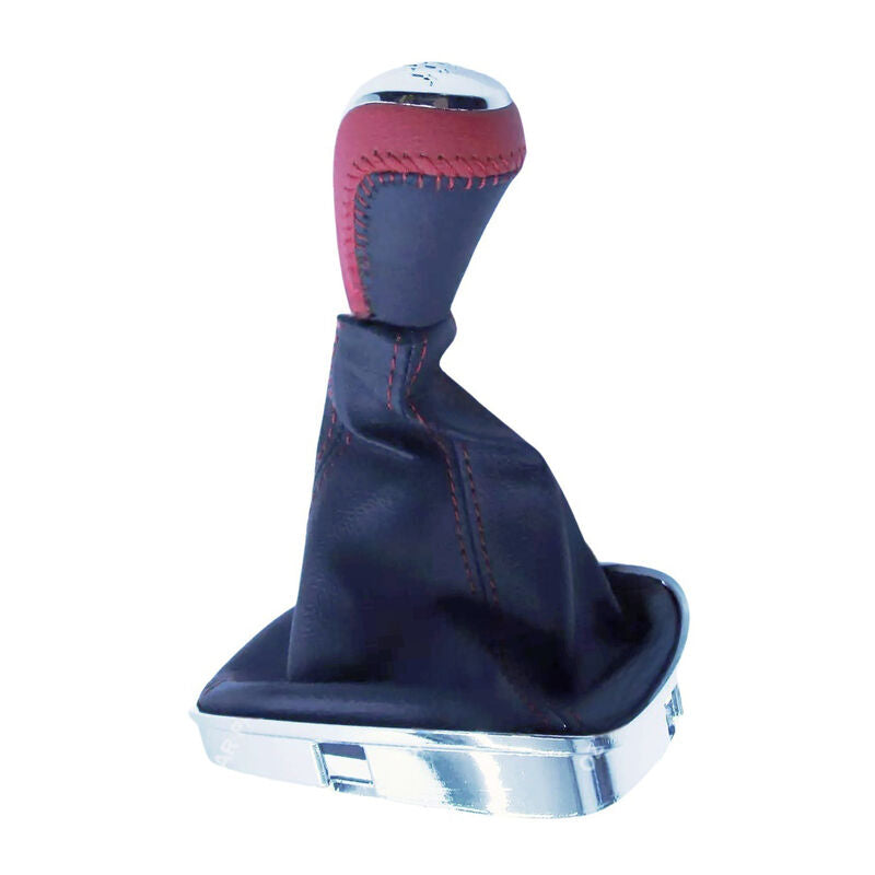 Manual Red Gear Knob With Boot Cover Fit For Holden Commodore VF SS SSV SV8