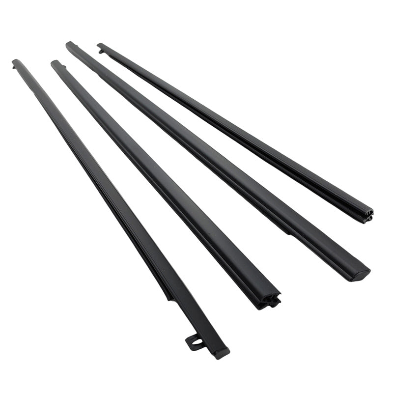 4Pcs Black Door Window Belt Mould Set Fit For Holden Commodore VE VF Sedan