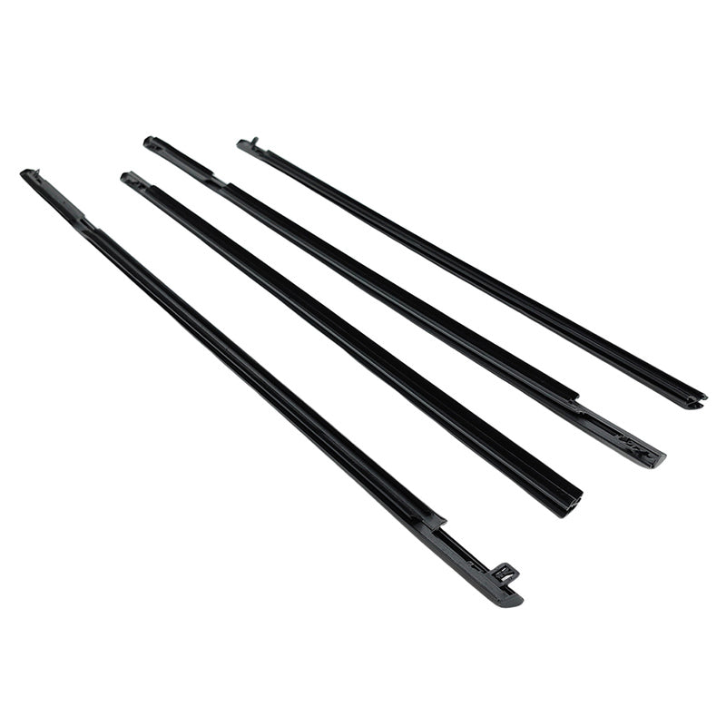 4Pcs Black Door Window Belt Mould Set Fit For Holden Commodore VE VF Sedan