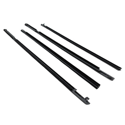 4Pcs Black Door Window Belt Mould Set Fit For Holden Commodore VE VF Sedan