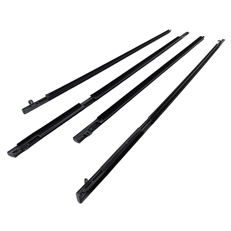 4Pcs Black Door Window Belt Mould Set Fit For Holden Commodore VE VF Sedan