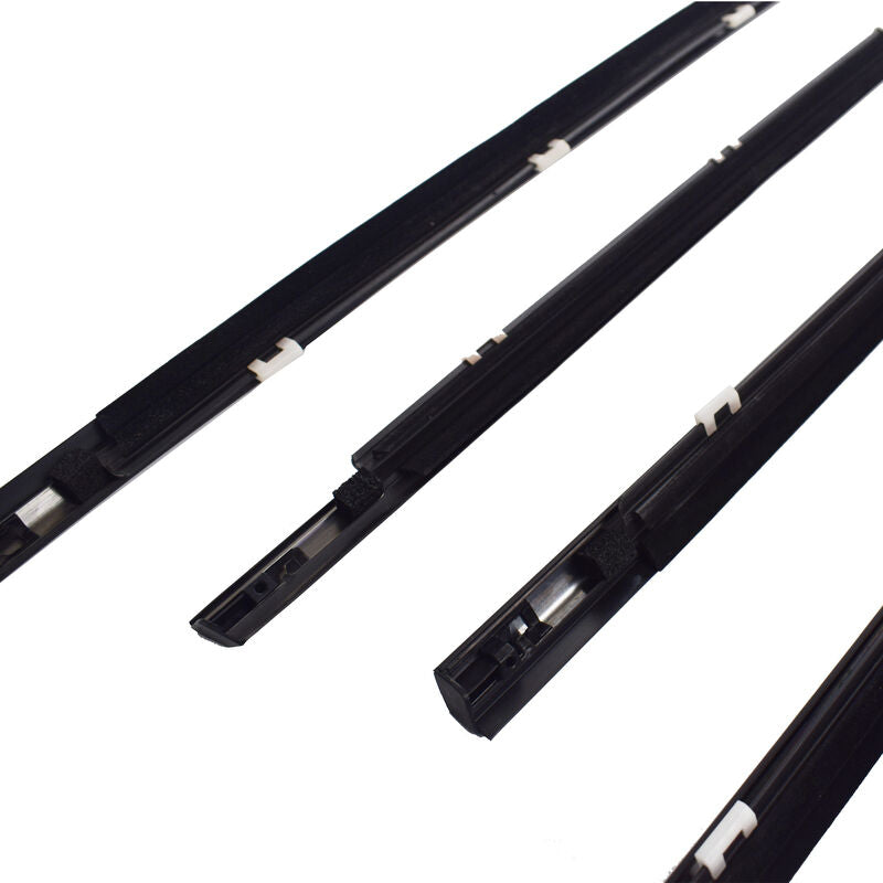4 Pcs Weather Strip Window Moulding Trim Seal Belt Fit For Hyundai I30 FD Hatch 2007-2012