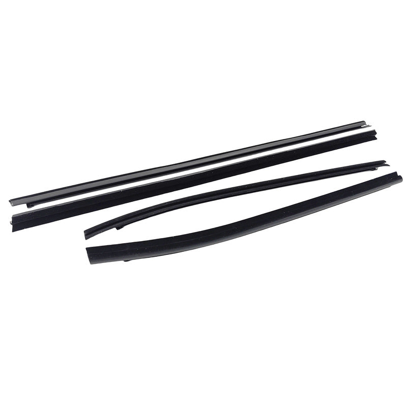 4 x Weatherstrips Rubber Window Seals Fit For Isuzu Dmax 2012-2018