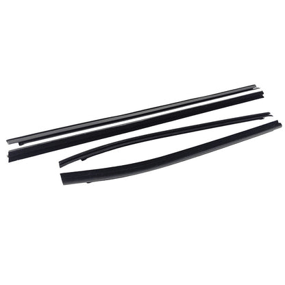 4 x Weatherstrips Rubber Window Seals Fit For Isuzu Dmax 2012-2018