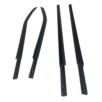 4 Pcs Outer Door Weather Window Rubber Seal Fit For LDV T60 2017-ON