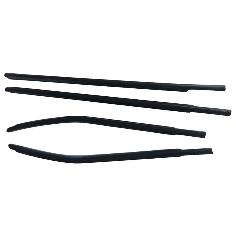 4 Pcs Outer Door Weather Window Rubber Seal Fit For LDV T60 2017-ON