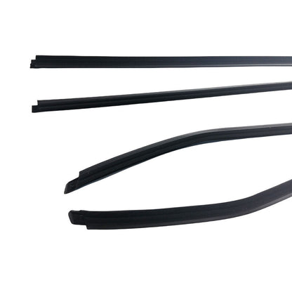 4 Pcs Outer Door Weather Window Rubber Seal Fit For LDV T60 2017-ON