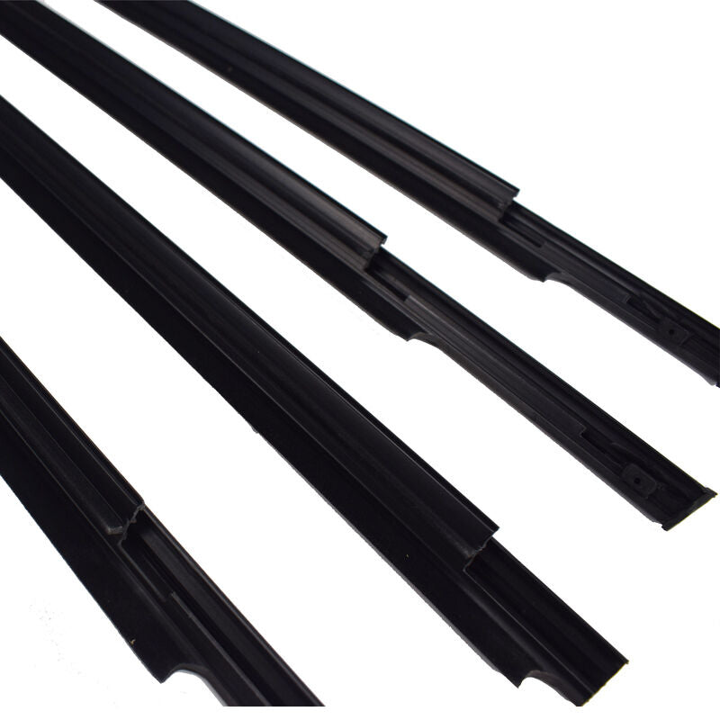 Black Window Seal Belt Weather Strips Fit For Mitsubishi Outlander 2006-2012