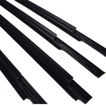 Black Window Seal Belt Weather Strips Fit For Mitsubishi Outlander 2006-2012