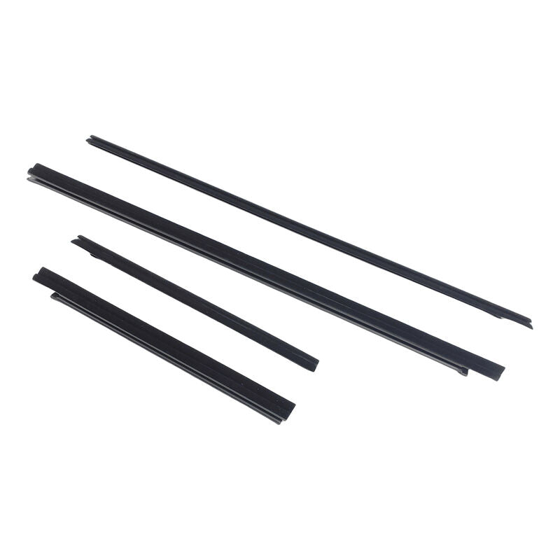 4Pcs Outer Window Seals Moulding Set Fit For Nissan Navara D40 For Mitsubishi Triton 80820EB700 2005-2014