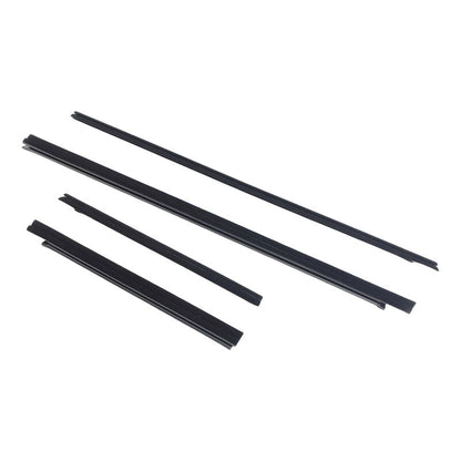 4Pcs Outer Window Seals Moulding Set Fit For Nissan Navara D40 For Mitsubishi Triton 80820EB700 2005-2014