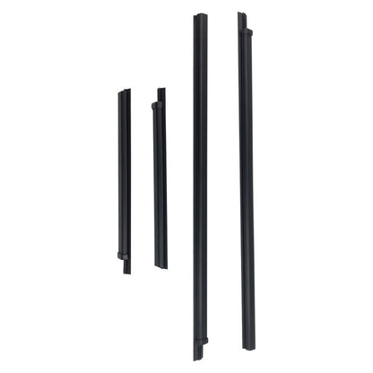 4Pcs Outer Window Seals Moulding Set Fit For Nissan Navara D40 For Mitsubishi Triton 80820EB700 2005-2014