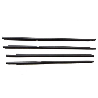 4 x Weather Strips Window Mould Fit For Toyota LandCruiser 100 105 Series Black
